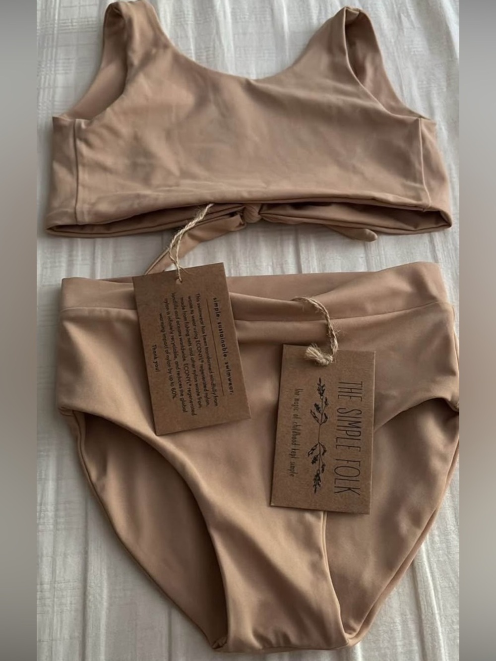 The Simple Folk girls sustainable swimwear
